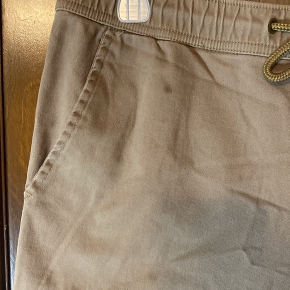 ACROSS THE POND TAN STRETCHY PANTS! - Picture 3 of 10